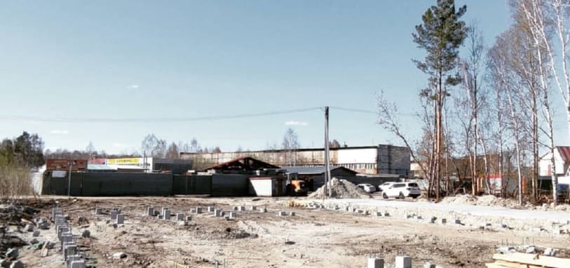 Фундамент на забивных ЖБ сваях